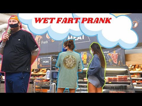 WET FART PRANK IN WAL-MART! SHE WAS SO MAD! ANGRY KAREN!