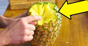 Effortless Pineapple Slicing Trick (Works Every Time!)
