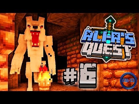 Minecraft - Ali-A's Quest #6 - "WEREWOLF ATTACK!"