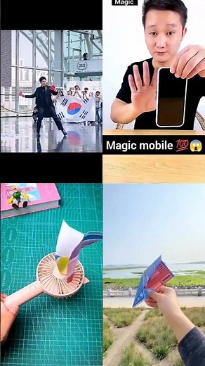 How to make paper Boomerang , rubber magic trick , a flying plane TUTORIAL || #shorts #ytshorts