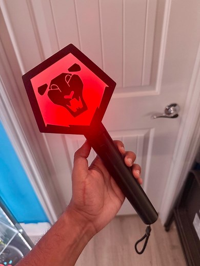 Saja Boys Light Stick | LED Multi-colour Lights | 3D Printed Cosplay Prop | K-pop Demon Hunters - Etsy