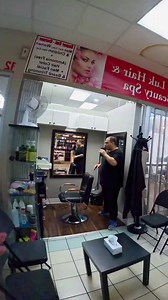 Munzer 🇵🇸 He left Palestine and immigrated to Canada to create a better life for himself, but it meant being away from his family for years. 😢 Munzer used to be an embroiderer back home, but he couldn't find any work in that field in Canada. However, he discovered his love for cutting hair and pursued it as a career. 💇‍♂️ Now, Munzer works as a hairstylist for $15 an hour, dreaming of the day when he can open his own salon. 🏠 Let's give Munzer some love and support as he continues to work h