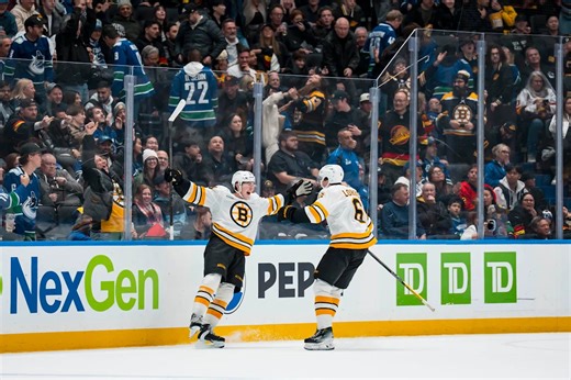 Bruins Rookie Joins Elite Company With Big Canucks Game