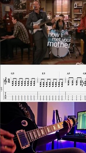 How I Met Your Mother – Theme Song Cover + Tabs On Screen! - HIMYM Cast Sings the Theme Song