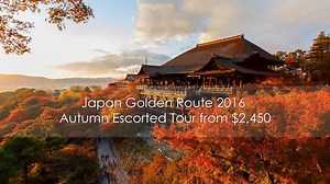 Experience the beauty of autumn in Japan this year! This guided tour of 9 days & 8 nights highlight Japan's most iconic sites, making it a perfect one for first timers to Japan! Ride Shinkansen Bullet Trains, relax in the hot springs, and visit World heritage sites such as Mt. Fuji, Atomic Bomb Memorial Dome and Itsukushima Shrine in Miyajima Island. Mention "Facebook" at time of booking and receive $50 off per person. Book by 8/1/2016. Find out more!=> http://goo.gl/l86FQn | Destination Japan