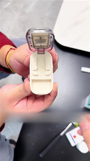 video, Adjustable Pill Cutter Splitter for Tiny and Small Tablets,  Cutting into Pills to 1/2 and...