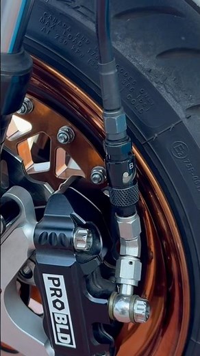 2.0 ProBld Quick Disconnect Brake Line. #hondaruckus #brake #performance