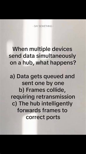 16K views · 66 reactions | #HubVsSwitch #NetworkingBasics #CollisionDomain #HomeNetworking #TechTips #LANSetup #NetworkSmart #DoYouKnowNetworking #NetworkTips #SmartNetworking #gatecorp | Gate Corp. | Facebook