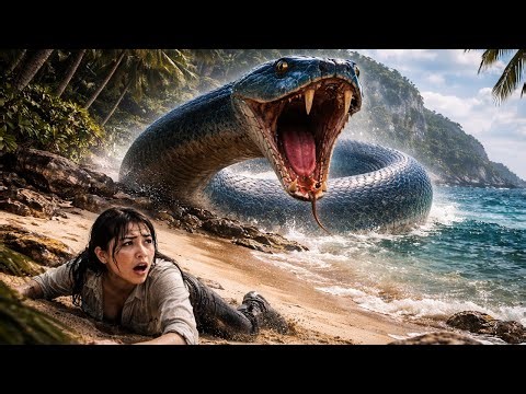 Survival Alone in the Wild | A Girl Faces Giant Python and Crocodilel