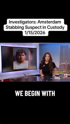 5K views · 461 reactions | UPDATE: A suspect is in custody and facing charges after stabbing a man, woman, and infant in the town of Amsterdam. Investigators have not yet determined a motive. NewsChannel 13 is following this story and will update you on air and online ➡️ wnyt.com/top-stories/suspect-accused-of-stabbing-man-woman-and-4-month-old-in-amsterdam/ Allyson Hoy | WNYT NewsChannel 13 | Facebook