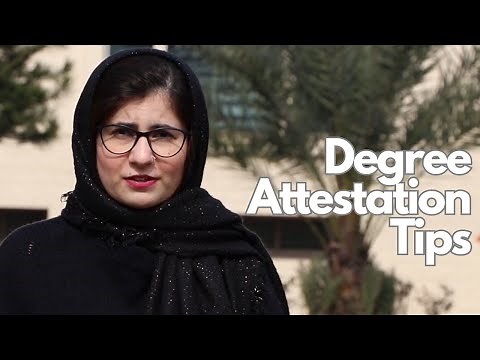 Degree Attestation Tips