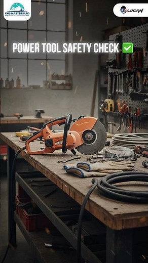 Power Tool Safety Checks: Simple Steps to Stay Safe at Work ⚙️🦺