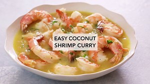 14K views · 80 reactions | Delicious Coconut Shrimp Curry! Quick and EASY, this shrimp curry dish with coconut milk is perfect for a midweek meal. ONE pot and it takes only 30 minutes to make, and that's starting with frozen shrimp! | Simply Recipes | Facebook