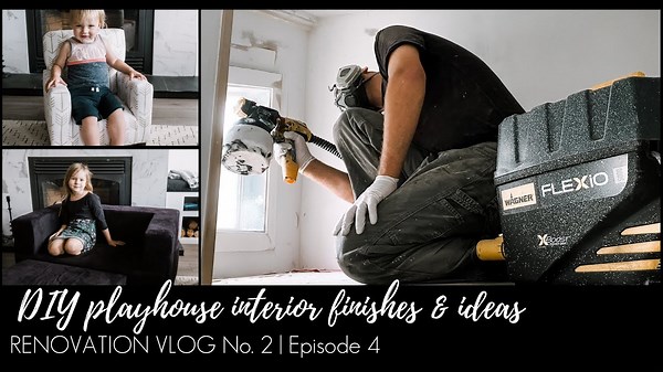 DIY KIDS PLAYHOUSE DESIGN PLANS: Renovation Vlog No. 2 | Episode 1