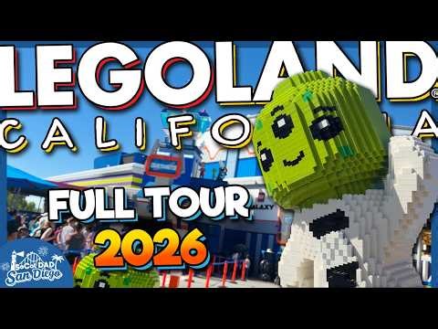 LEGOLAND California 2026 Full Tour + NEW LEGO Galaxy