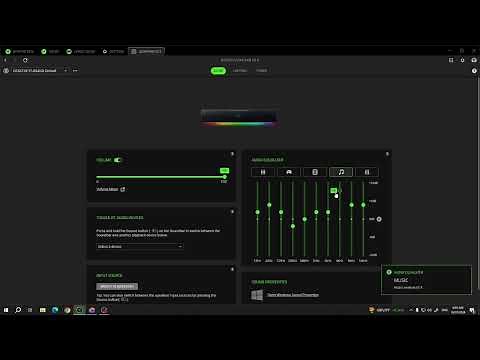How To Adjust Audi Equalizer On RAZER LEVIATHAN V2 X