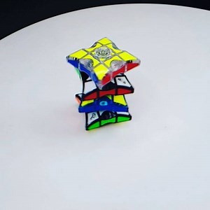 Fidget spinner puzzle tower! :) Build out of 4 Fidget Spinner Puzzles by QiYi Mofangge Cube | Mr.Puzzle