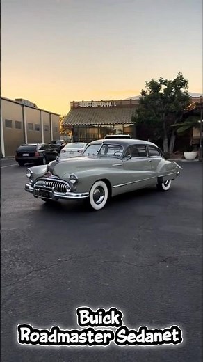 The Timeless Classic: Unveiling the 1948 Buick Roadmaster Sedanet
