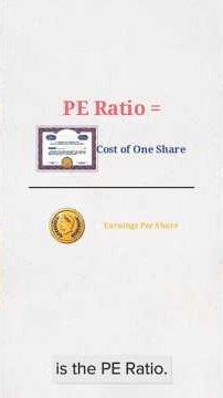 What is PE Ratio? 📈 Explained