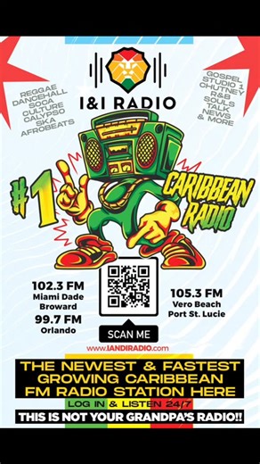 Iand Iradio | Thanks For Makin Us Your #1 Caribbean Choice For Caribbean Radio • 100% For The Caribbean & By The Caribbean • Tune In www.IANDIRADIO.com •... | Instagram
