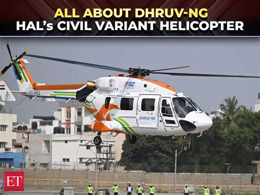 Dhruv-NG: HAL's Next-generation indigenious civil variant helicopter takes it's first flight