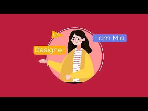 Animated Video Resume Template | Motion Graphics Portfolio