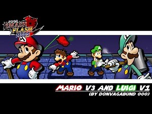 SSF2 Mods Showcase: Mario v3 and Luigi v1 (by DonVagabund 000)