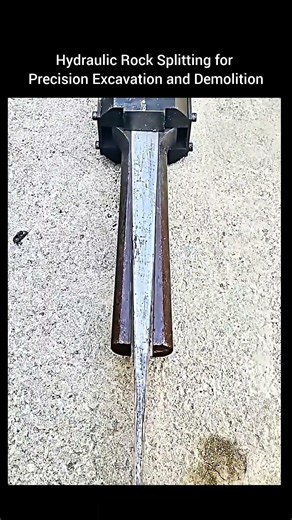 Hydraulic Rock Splitting for Precision Excavation and Demolition.