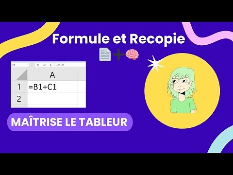 🎥 Writing and copying a formula – Spreadsheet: First correction of the Genially 1 course 📊