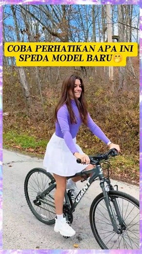 new model bicycle 🤭😆 | Nadia Nurlaili