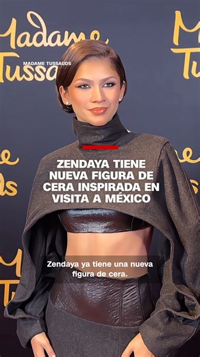 #Zendaya tiene una nueva figura de cera que se exhibe en el museo Madame Tussauds de Nueva York. La escultura está inspirada en el look que usó la artista en su visita a México en 2024. | CNN en Español