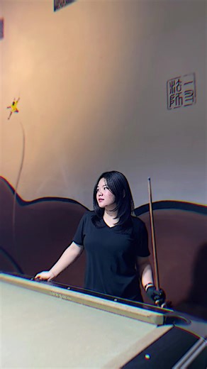 black ❤️‍🔥 #billiards #ladies #fyp #masukberanda