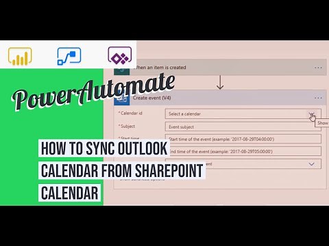 Sync SharePoint Calendar to Outlook with PowerAutomate