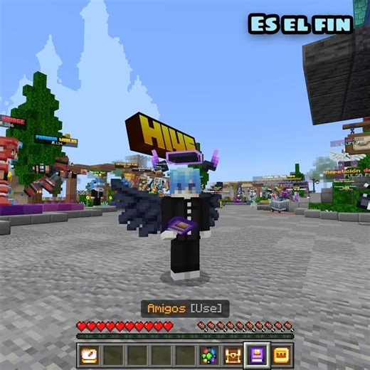 Minecraft hive gatita ya no está me bloqueó la lista de amigos #roblox #views #minecraft