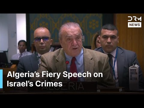 FULL SPEECH: Algeria Blasts Israel’s Genocide in Fiery UNSC Address | AC1G