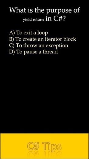 C# Q&A Series - Question 24 | Master C# Step by Step! #coding
