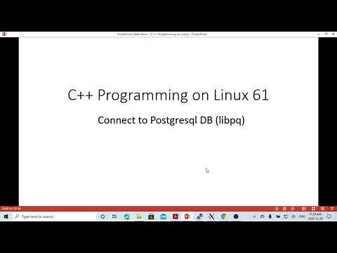 C++ Programming on Linux - Connect to Posgresql DB using libpq