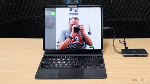 How to connect and use an external webcam on iPad