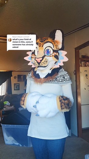 Reply to @0zuqi Here's a video to better show it off! #fursuitvision #fursuitmaker