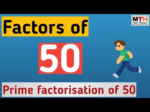 Factors of 50 | Prime factors of 50 | Prime factorization of 50