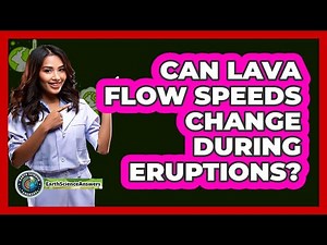 Can Lava Flow Speeds Change During Eruptions?