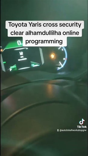 Toyota Yaris cross security key not registered online programming alhamdullilha auto link Efi worksh