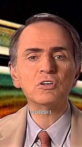 150K views · 6.7K reactions | Carl Sagan ; Cosmos "Cherish This World" ❤☮ #carlsagan #science #cosmos #NASA #spaceexploration #voyager #astronomy #earth #life #humanity | Saganism | Facebook