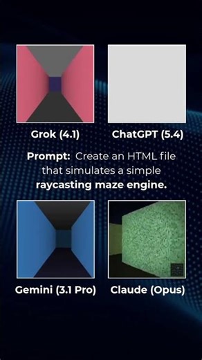 Which AI Did It Better? 🧱 (Raycasting Engine)