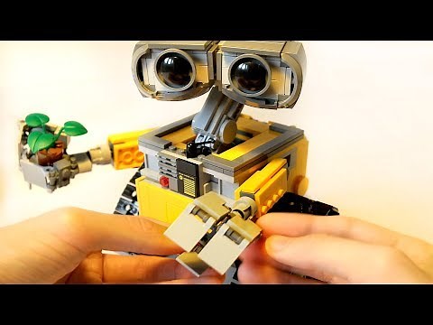 Lego Ideas Wall-E Set 21303 // Complete Build Step by Step