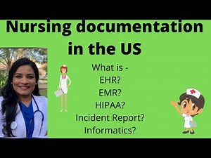 Nursing documentation in the US