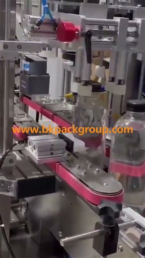Automatic Round Bottle Cap Sorting and Capping Machine | High-Speed Capping Line