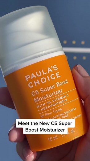 Introducing the New C5 Super Boost Moisturizer with Vitamin C