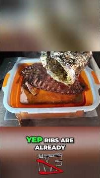 Perfectly Juicy Ribs EVERY TIME with This One Trick #recipe #bbq #shorts