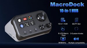 MacroDock M1: The 10-in-1 Docking Station for Professionals and Gamers